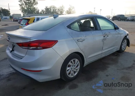 2017 Hyundai Elantra Se из США, поврежденный, VIN 5NPD74LFXHH190179